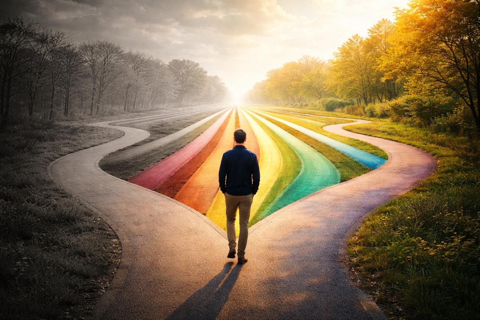 The world rarely gives you just two roads.